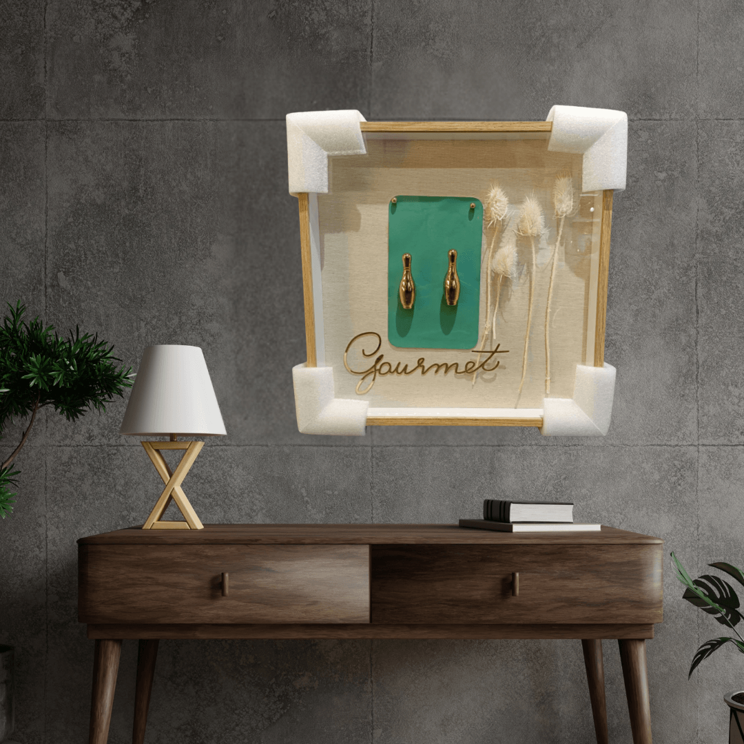 Artistic Wooden Frame Wall Painting Style 10